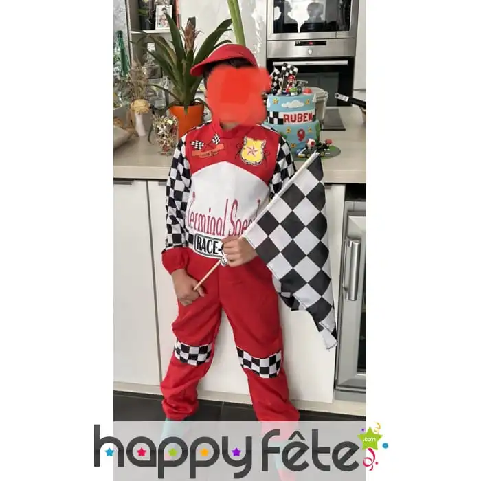 Costume De Pilote De Formule 1 Pour Enfant – Image 5