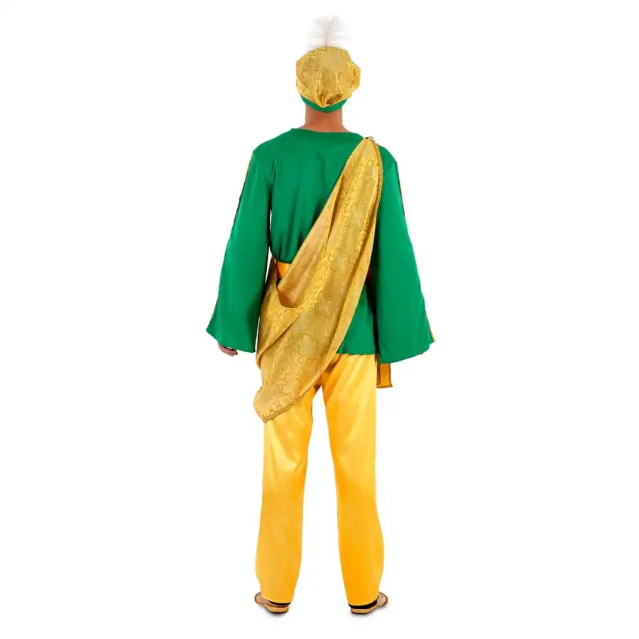 Costume De Roi Mage Jaune Pour Adulte – Image 3