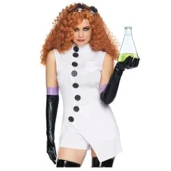 Costume De Scientifique Fou Et Sexy Pour Femme