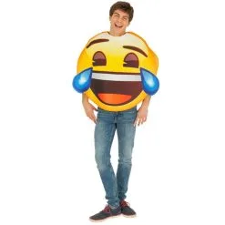 Costume De Smiley Pleure De Rire Pour Adulte