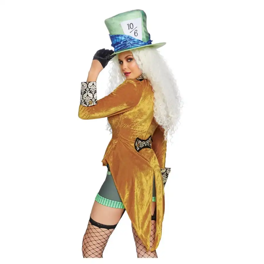 Costume Du Chapelier Fou Pour Femme, Luxe – Image 2