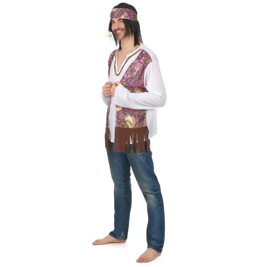 Costume Gilet De Hippie Pour Homme â Image 2