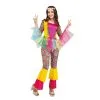 Costume Hippie Arc En Ciel Avec Tulle, Femme
