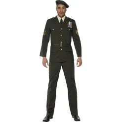 Costume Officier De Guerre Kaki