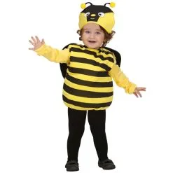 Costume Petite Abeille Jaune Et Noire Pour Bébé