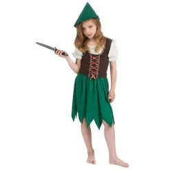 Costume Robe De Robin Pour Petite Fille
