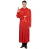 Costume Rouge De Prêtre