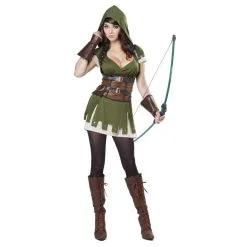 Costume Vert De Femme Archer