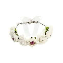 Couronne Blanche De Fleurs