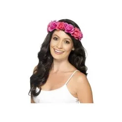 Couronne De Fleurs Rose