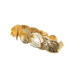 Couronne De Laurier Dorée En Tissu