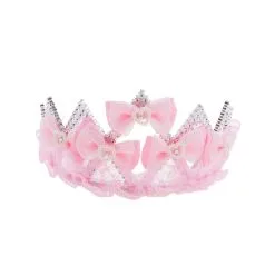 Couronne De Noeuds Papillon Roses Pour Fille