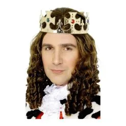 Couronne Roi Or Et Pierres