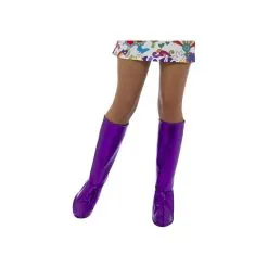 Couvre Bottes Violet Brillant De Gogo