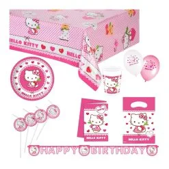 Décos Hello Kitty De Table D'anniversaire
