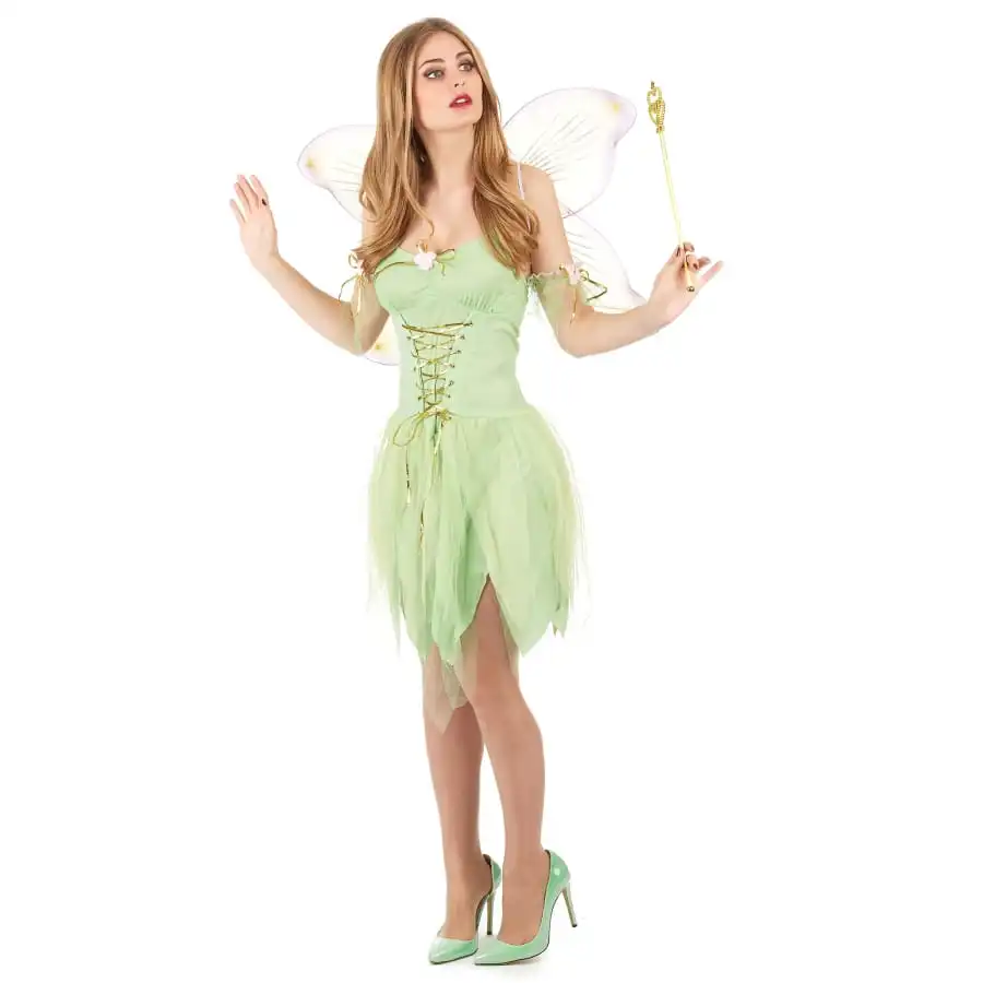 Déguisement Court De Fée Verte Pour Femme – Image 2