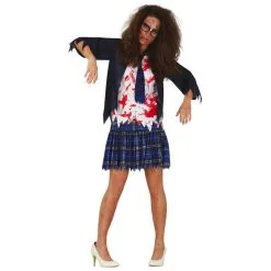 Déguisement D'écolière Zombie Pour Adulte