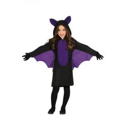 Déguisement D'enfant Chauve Souris Violet Noir