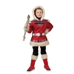 Déguisement D'esquimau Rouge Pour Enfant