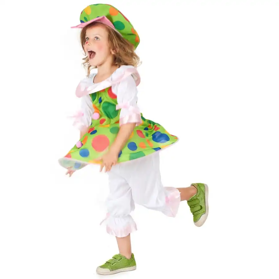 Déguisement De Clown En Jupette Pour Fillette – Image 3