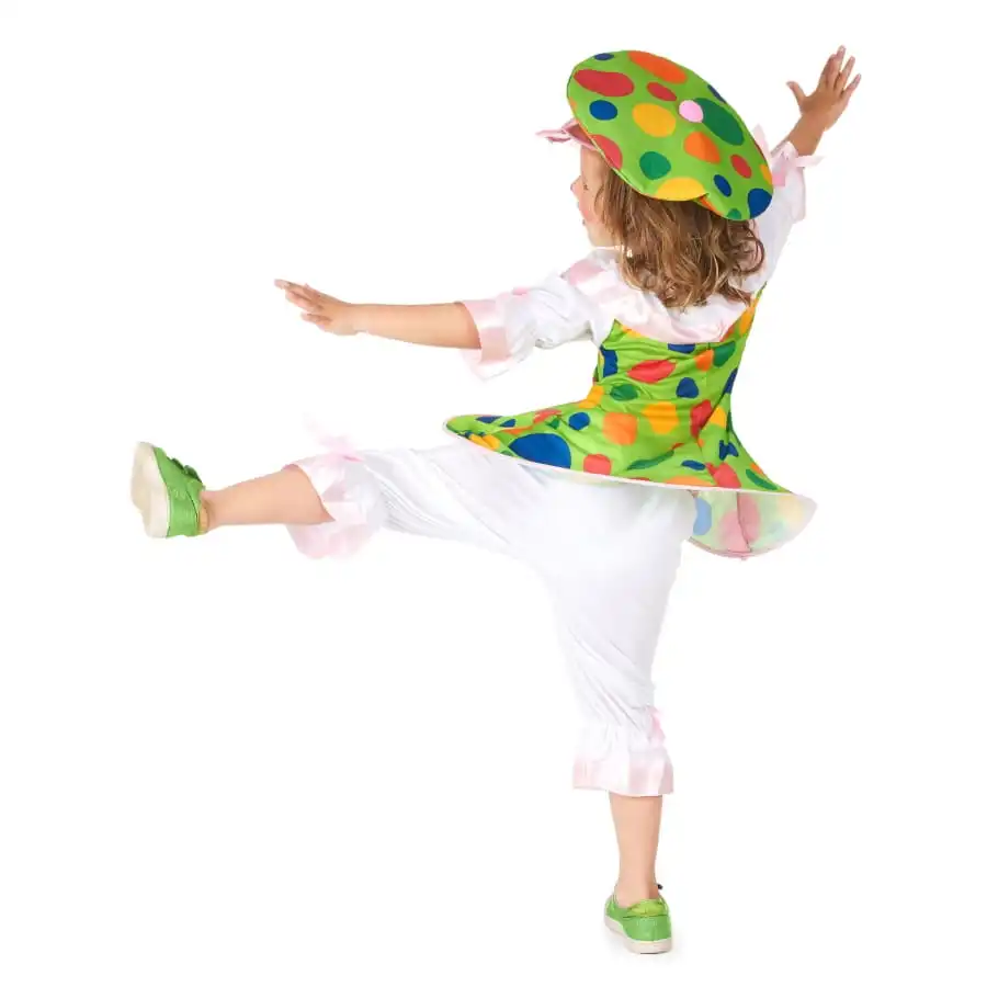 Déguisement De Clown En Jupette Pour Fillette – Image 4