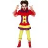 Déguisement De Clown Jaune Et Rouge Pour Fille
