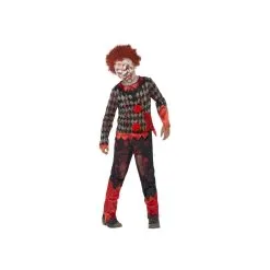 Déguisement De Clown Zombie Pour Enfant Garçon