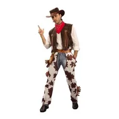 Déguisement De Cowboy Chaps Vachette Pour Homme