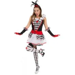 Déguisement De Femme Arlequin En Tutu