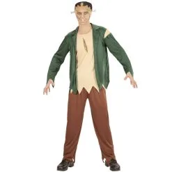 Déguisement De Frankenstein Vert Et Marron