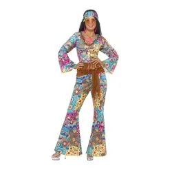 Déguisement De Hippy Fleuri Pour Femme