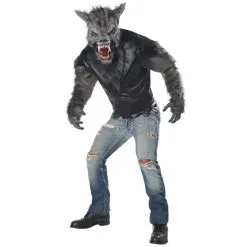 Déguisement De Loup Garou Avec Masque Intégral