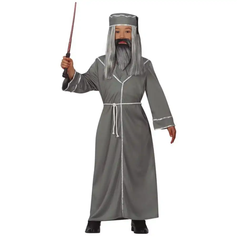 Déguisement De Mage Gris Pour Enfant
