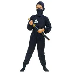 Déguisement De Petit Ninja Noir Uni