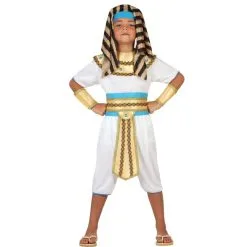 Déguisement De Petit Pharaon Blanc Doré