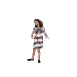 Déguisement De Petite Prisonnière Zombie