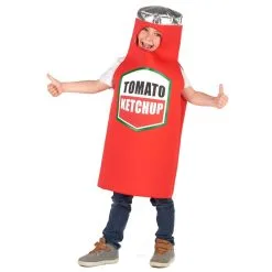 Déguisement De Pot De Ketchup Pour Enfant