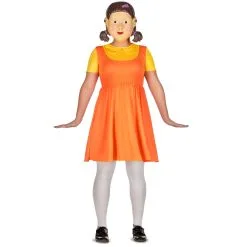 Déguisement De Poupée Avec Masque Pour Femme