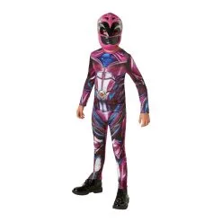 Déguisement De Power Ranger Rose Pour Enfant