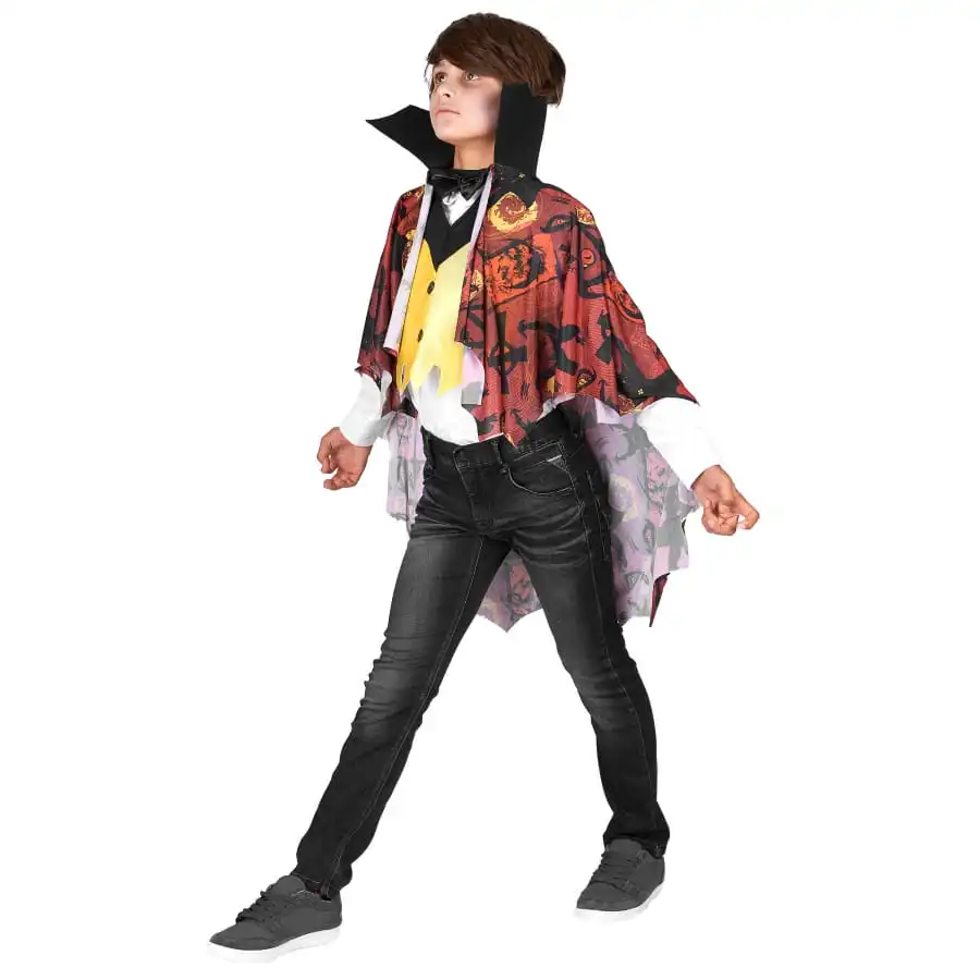 Déguisement De Vampire Pour Enfant, Avec Cape – Image 3