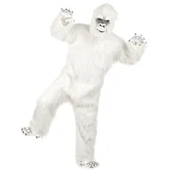 Déguisement De Yéti Blanc Taille Adulte