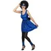 Déguisement Disco Bleue Paillettée Pour Femme