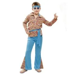 Déguisement Hippie Pour Garçon, Motifs Tie And Dye