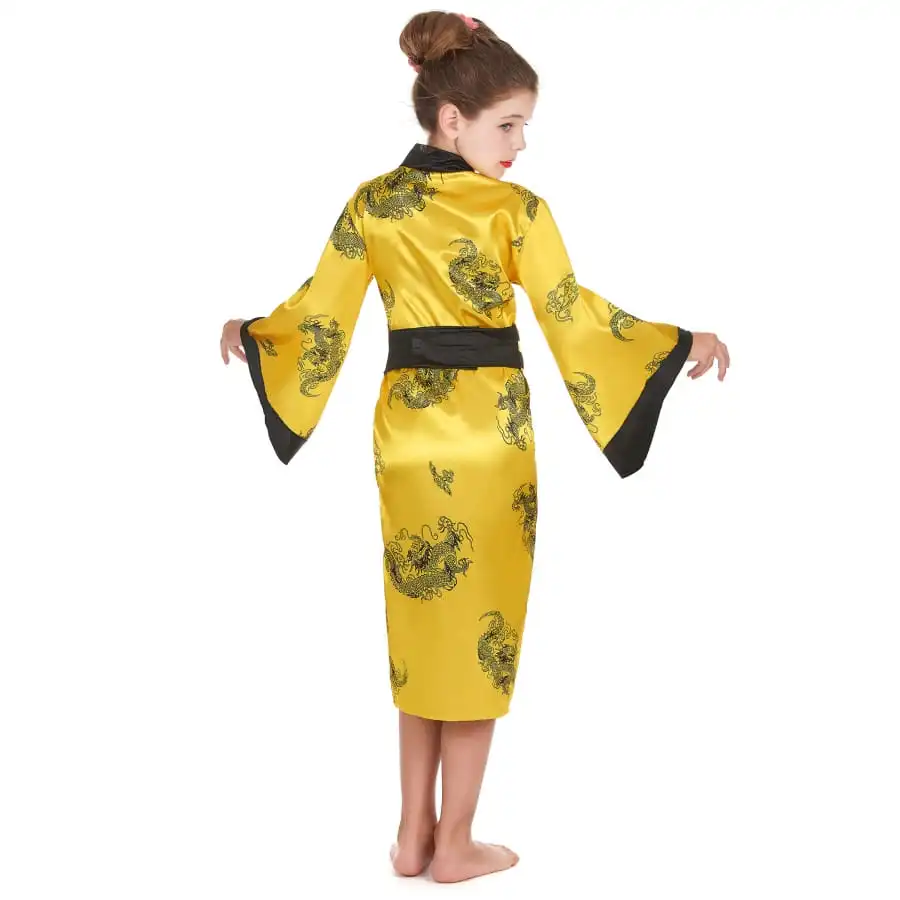 Déguisement Jaune De Petite Chinoise – Image 4