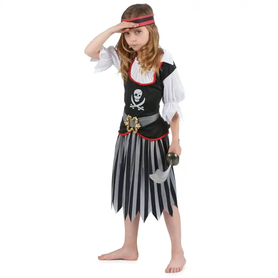 Déguisement Jupe De Petite Pirate – Image 2