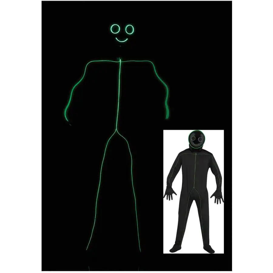 Déguisement Led Bonhomme Pour Adulte – Image 2