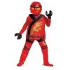 Déguisement Lego Kai Ninjago Enfant, Deluxe