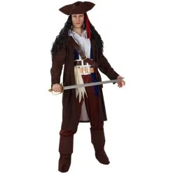 Déguisement Marron De Pirate, Gilet Long