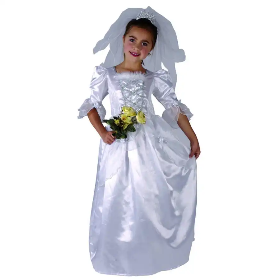 Déguisement Robe De Mariée Pour Petite Fille – Image 3