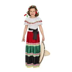 Déguisement Robe De Petite Mexicaine